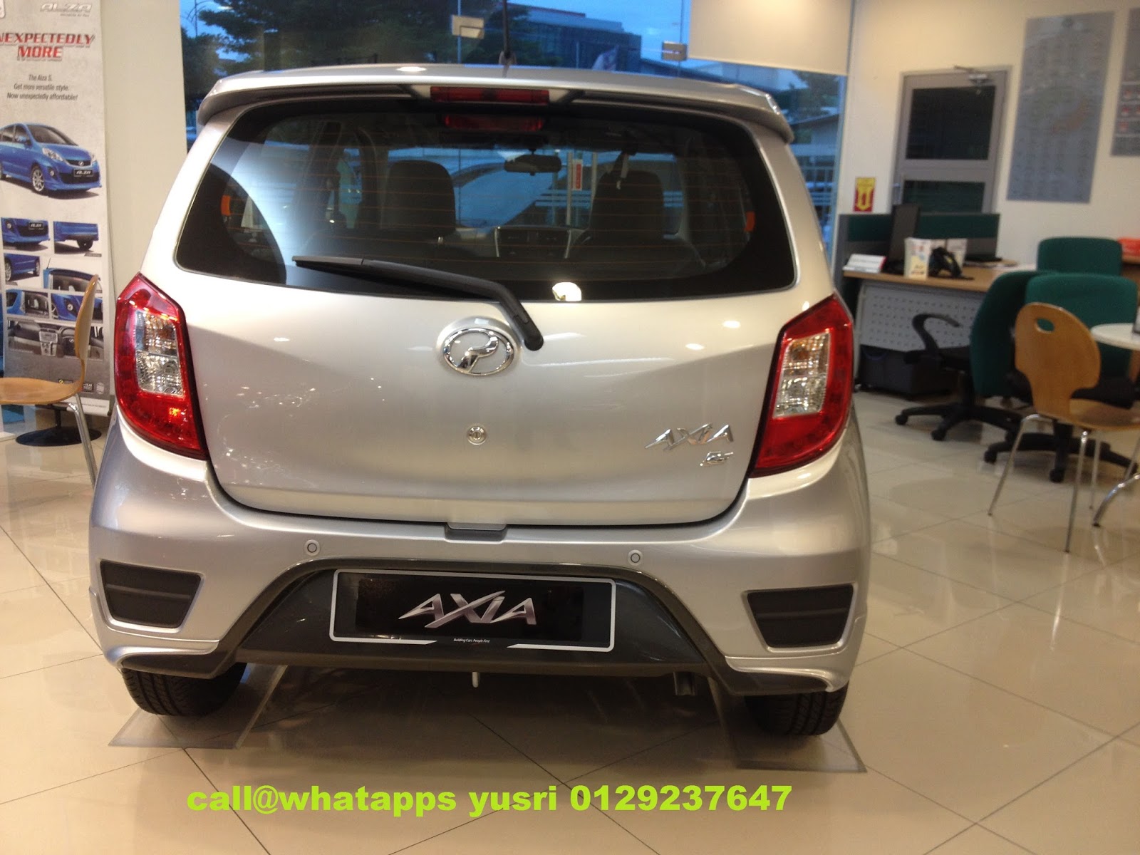 Promosi Perodua Axia standard G + Bodykit original Gear Up 