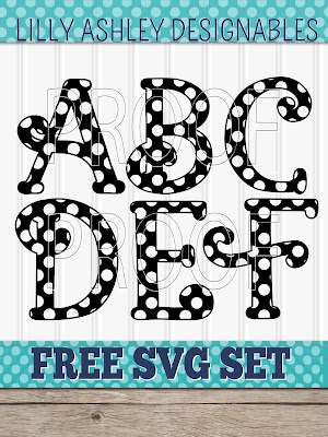 Download Make It Create Free Cut Files And Printables Free Svg File Set Of Letters