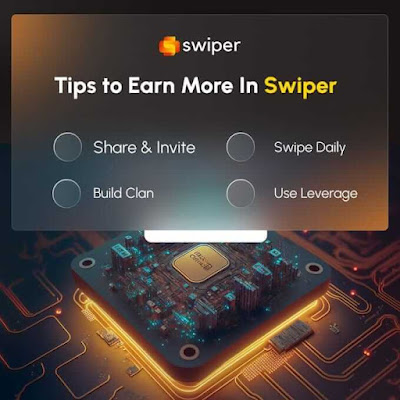 How to earn rBIV, USDT, Scoin on swiper.social