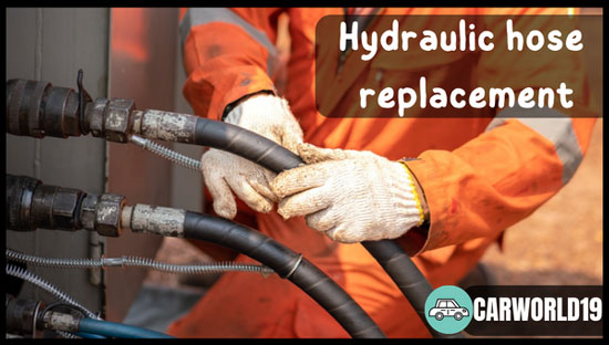 Hydraulic hose replacement