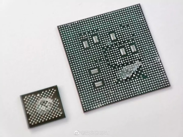 Vivo V1 ISP chip reveal photo.