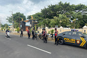 Sat Samapta Polres Madiun kota Patroli Antisipasi Balap Liar Saat Ngabuburit.