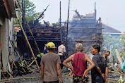 Gudang Penyimpanan Bawang Merah Di Wanasari Terbakar, Pemilik Rugi Puluhan Jut