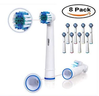 Toothbrush Replacement Heads Refill for Oral-B Electric(8 Count) 