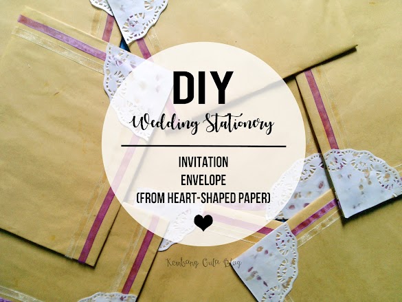 DIY Custom Invitation Envelope