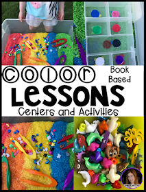 Color activities and lessons for preschool, kindergarten, pre-k and 4K.