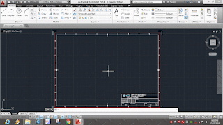 Drawing etiket in autocad