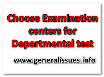 Dapertmental tests_Examination_centers