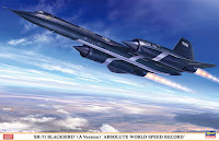 Hasegawa 1/72 SR-71 BLACKBIRD (A Version) 'ABSOLUTE WORLD SPEED RECORD' (02425) Color Guide & Paint Conversion Chart