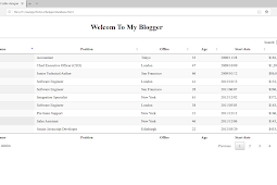 Free Source Code HTML  contoh data base