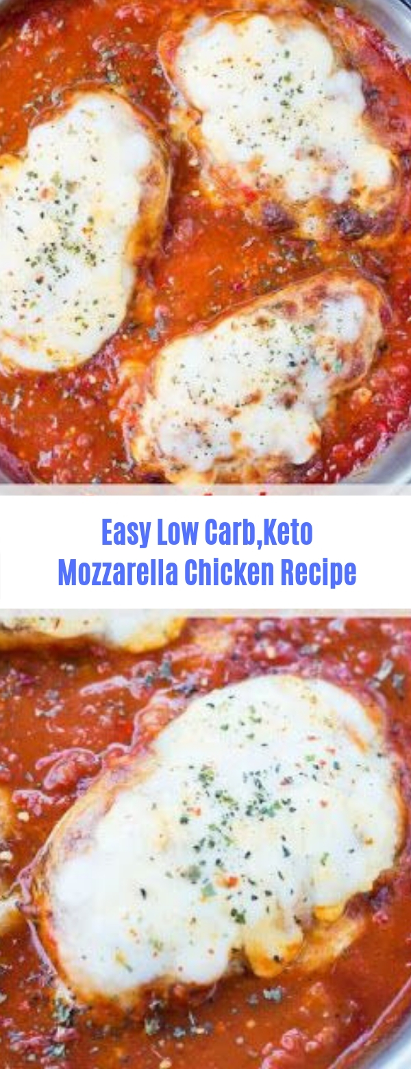 Easy Low Carb,Keto Mozzarella Chicken Recipe - Viral Recipes