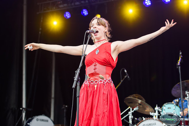 Shebad at Riverfest Elora 2023 on August 18, 19, 20, 2023 Photo by John Ordean at One In Ten Words oneintenwords.com toronto indie alternative live music blog concert photography pictures photos nikon d750 camera yyz photographer