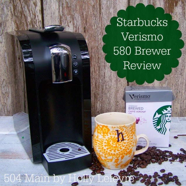 The New Starbucks Verismo Single-Serve Home Coffee Brewer