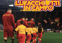 Logo Lupacchiotti in Campo : vinci gratis VIP Ticket per le partite della Roma con il tuo bimbo in campo!