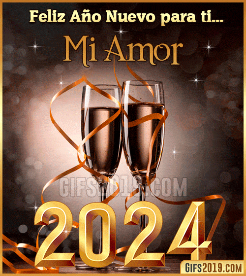 gif feliz año nuevo 2024 mi amor