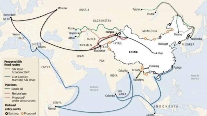 One Belt, One Road with the Chinese Dream of Xí Jìnpíng and the hegemony of Trump