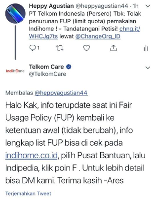 Kebijakan Baru Fup Indihome Telkom Fair Usage Policy Warnetgea Com Online Gaming Browsing