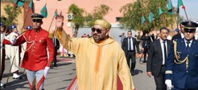 الأنشطة الملكية - أمير المؤمنين يؤدي صلاة الجمعة بـ"مسجد أريحا" بمدينة مراكش