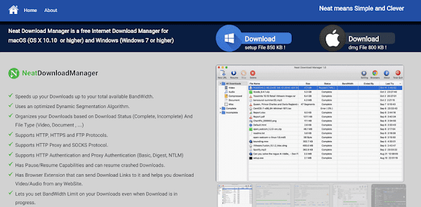 Neat Download Manager 免費下載管理器