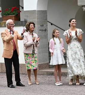 Swedish royals celebrate Crown princess Victoria birthday
