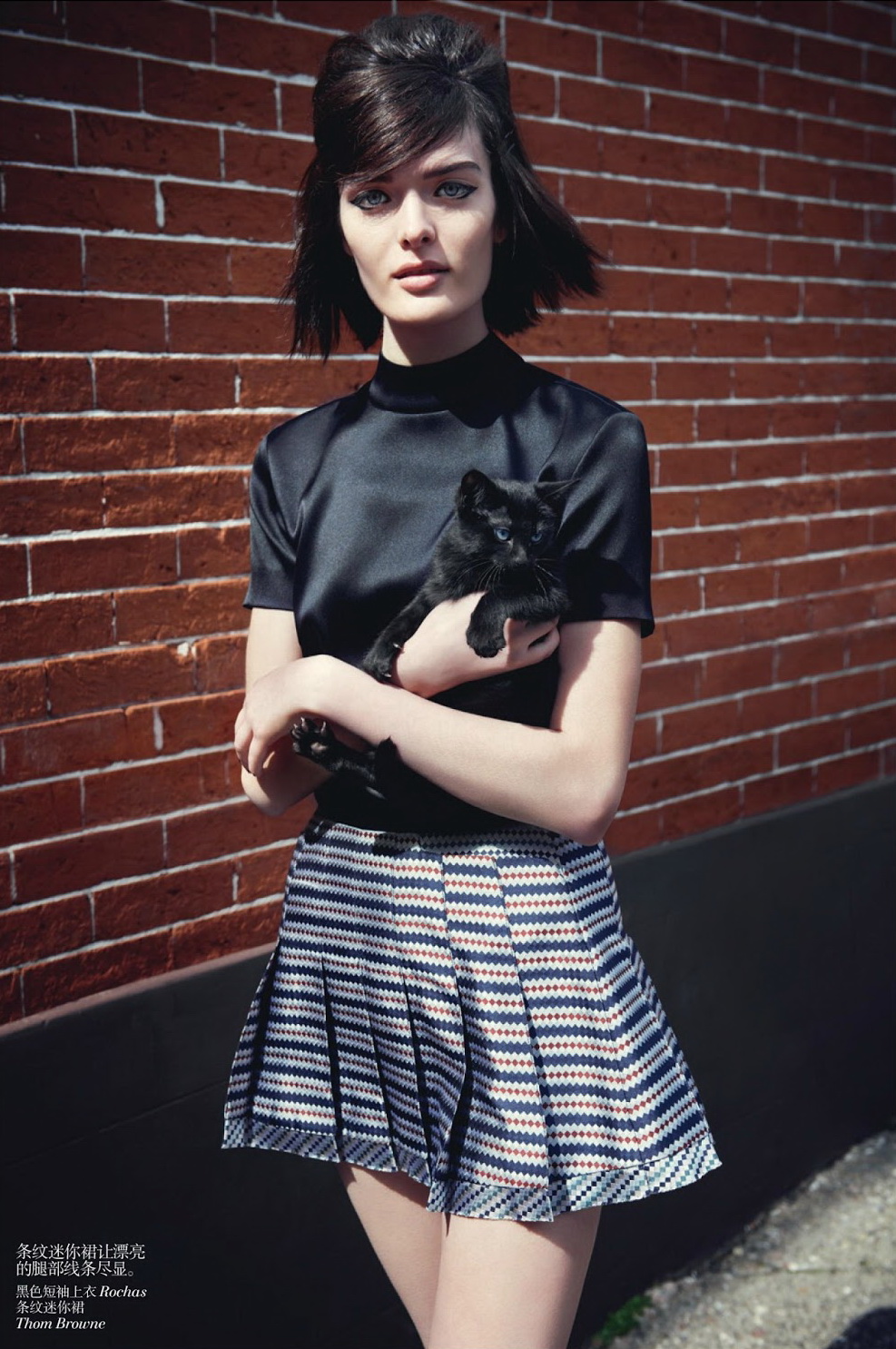 Sam Rollinson by Max Vadukul — Sam The British Bird 