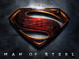 Wallpaper Logo Man of Steel / Superman for BlackBerry