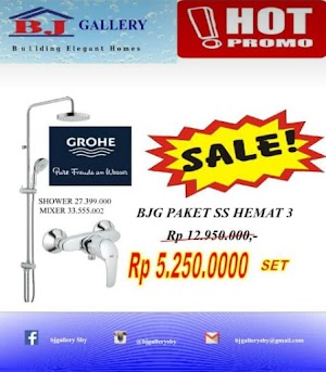 Promo Harga Paket Grohe BJ Gallery Surabaya