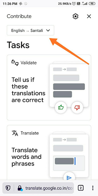 Contribute to Santali Language in Google Translation