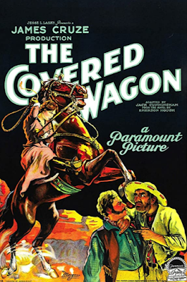 silent movie poster western