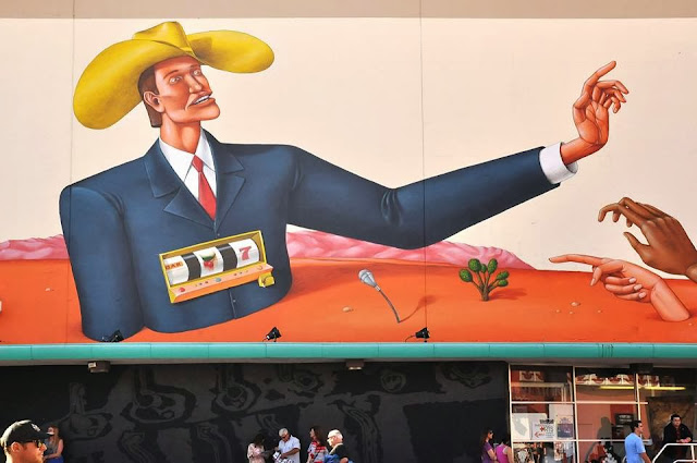 Street Art Mural By Interesni Kazki For The Rise Above Festival In Las Vegas, Nevada. 2