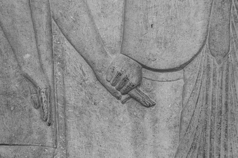 Dettaglio di un bassorilievo di Persepoli