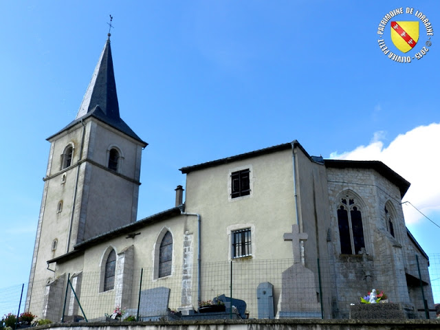 HOUDREVILLE (54) - L'église paroissiale Saint-Epvre