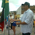 Prefeito da cidade de Remigio Claudio Regis marinho  faz hasteamento de bandeira em comemoração dos 55 anos de emancipação política