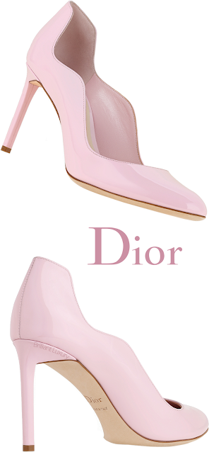 ♦Dior pink wave pumps #dior #shoes #brilliantluxury