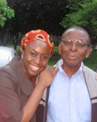 Chimamanda Ngozi Adichie writes heartfelt words about her father to mourn him