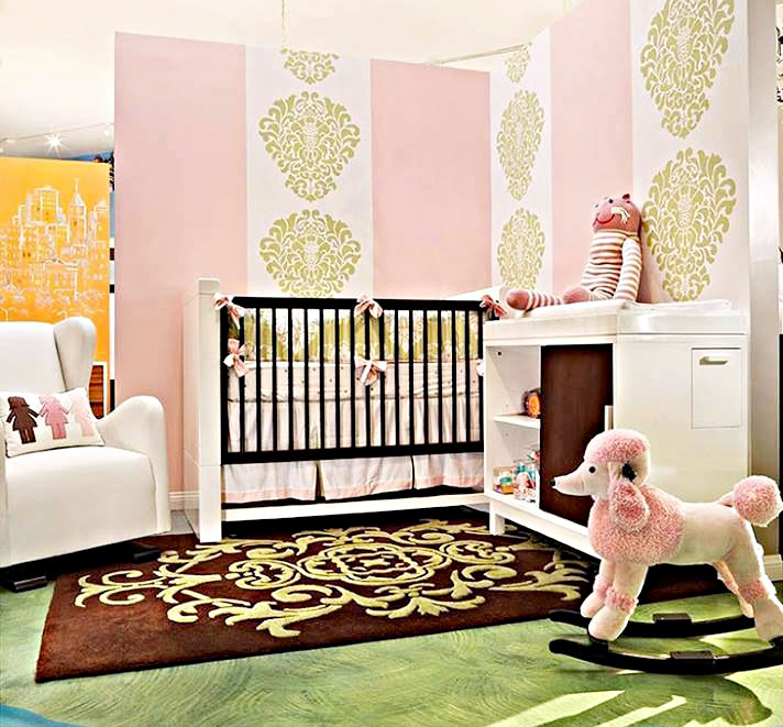 33 Inspirasi Desain Kamar  Bayi  Perempuan Minimalis  Sederhana