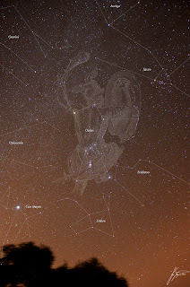 La constelación de Orión por J.E.Piñero