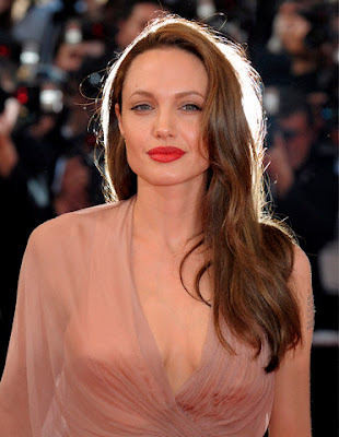 Angelina Jolie Straight Prom Hair Styles