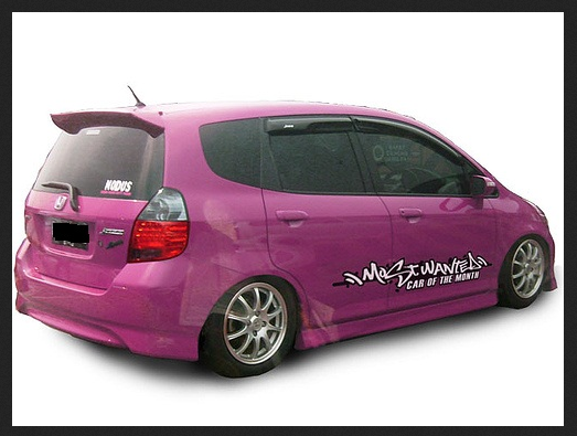 Foto Modifikasi Mobil Honda Jazz Ceper