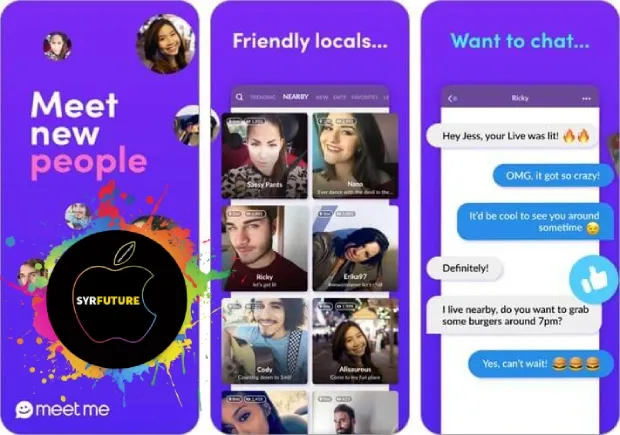 لقطة شاشة تطبيق Meetme iphone المواعدة