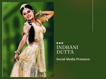 Indrani Dutta Social Media Presence