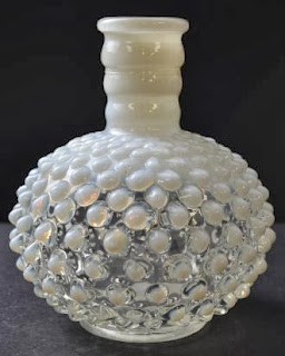 Fenton Art Glass - Hobnail French Opalescent Pattern - Cologne Bottle  TGL Direct