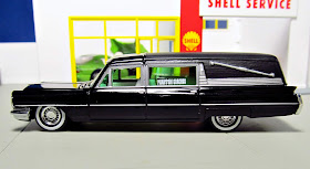 Hot Wheels  Black Box  Cadillac Hearse