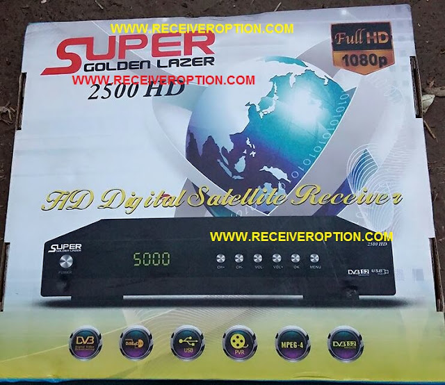 SUPER GOLDEN LAZER 2500 HD RECEIVER BISS KEY OPTION