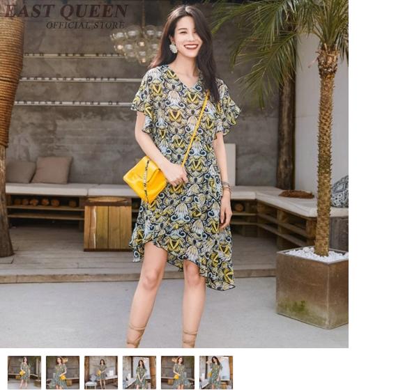 Navy And Yellow Dress - Outlet Vintage Clothing