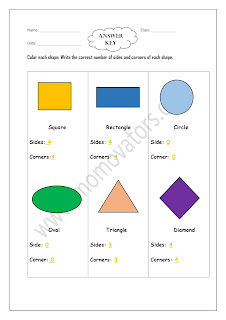 grade 1 shapes worksheets @momovators