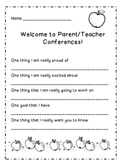 Parent Teacher Conference 