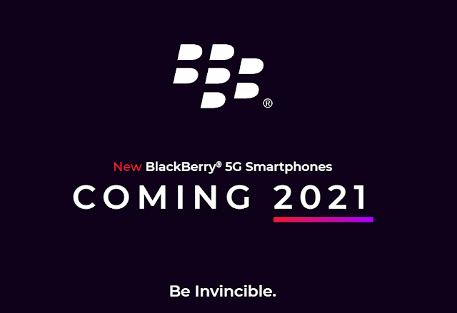 سيصل هاتف BlackBerry 5G يعمل بنظام اندرويد في عام 2021