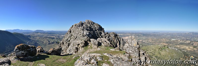 Subida al Peñón de Algámitas