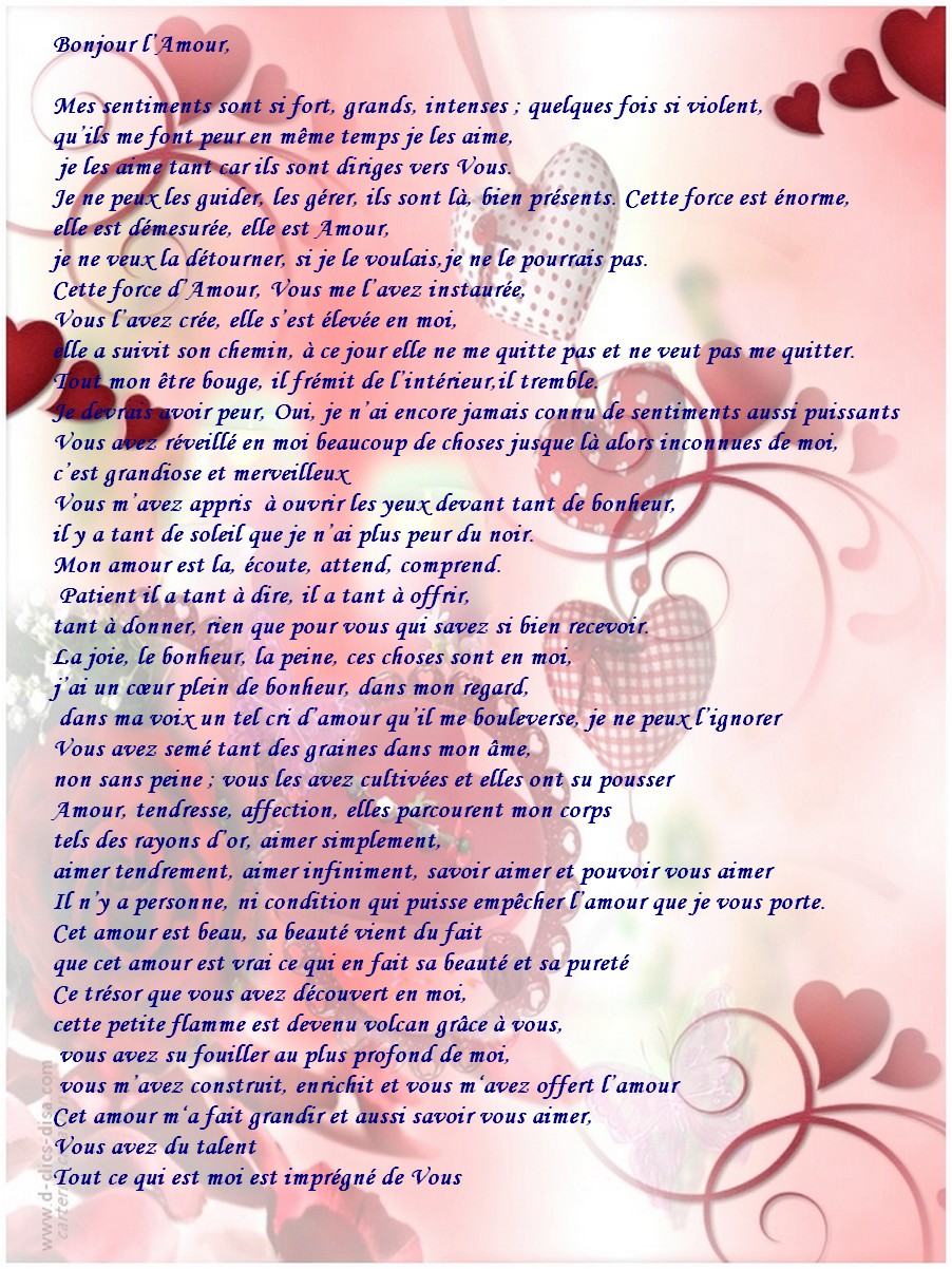 Love Quotes For Husband: Message D'amour D'un Homme Pour ...
